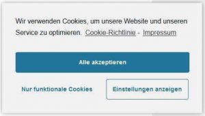 Cookie Abfrage