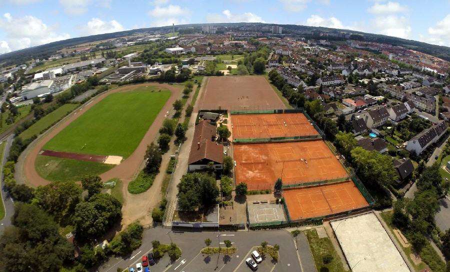 Die Sportanlage des SC Steinberg